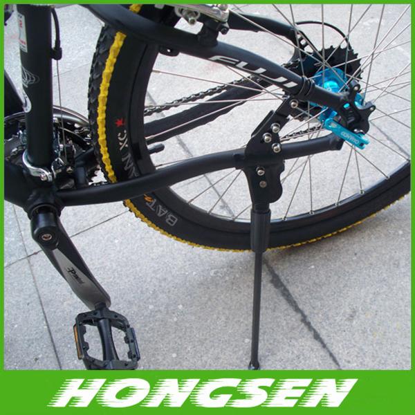 Spray painting semi aluminum alloy road bicycle support/bike side kickstand