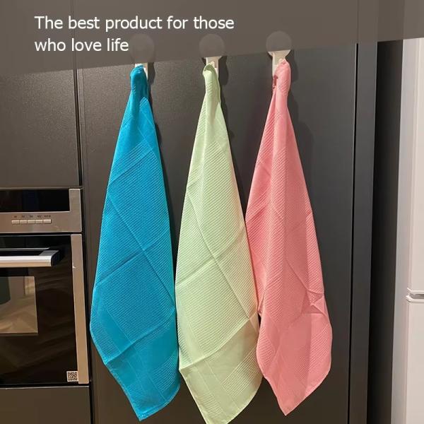 KILINE 40*60cm Factory Supply Bulk Tea Towel Waffle Tea Towel Microfiber Tea Towel