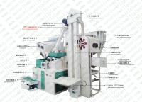 Pequeña planta combinada automática llena 35 Ton Paddy Per Day del molino de arroz