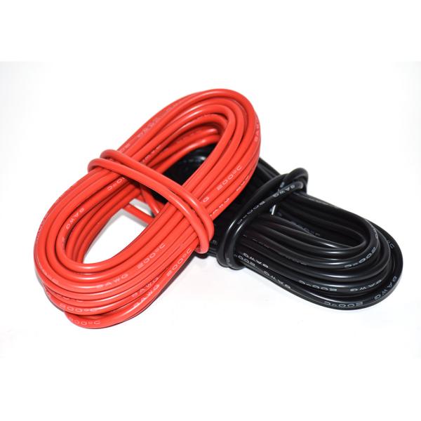 UPS Inverter Silicone Electrical Cable 16AWG 0.08mm Tin Plated Copper 600V