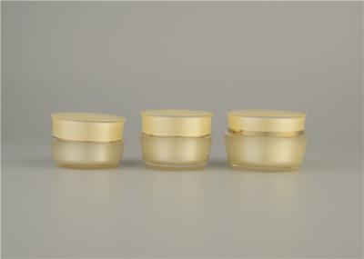 frascos de creme cosméticos do frasco acrílico do hexágono de 30g 50g com séries ajustadas do cosmético inteiro da garrafa da loção
