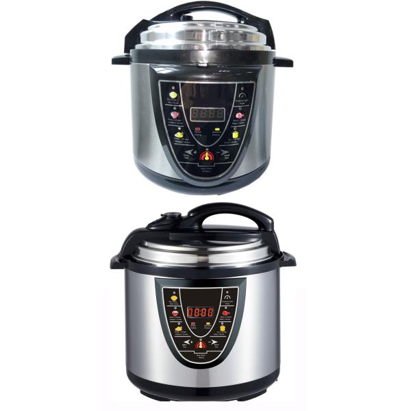 Fully Sealed Electric Pressure Cooker , All Purpose Pressure Cooker Detachable Sealed Ring