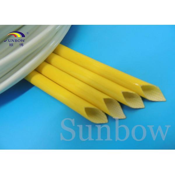 Fiberglass Silicone Rubber Coated sleeving UL ROHS REACH SUPPORT