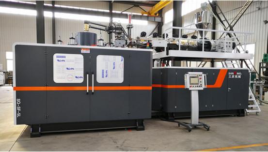 Servo Motor Blow Molding Equipment For Oil Bottle / Plastic Fuel Bottle