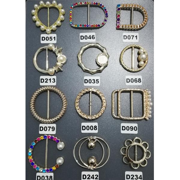 Colorful Antique Customized Plastic Shoe Buckles For Gifts Shoe , Eco Friendly,Good Quality