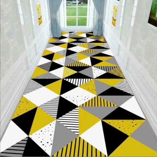 Polyester Fiber Hallway Door Entry Carpet Roll Office Living Room Floor Carpet
