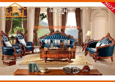 American style furniture italy classic wooden wedding genuine leather sofa set designs