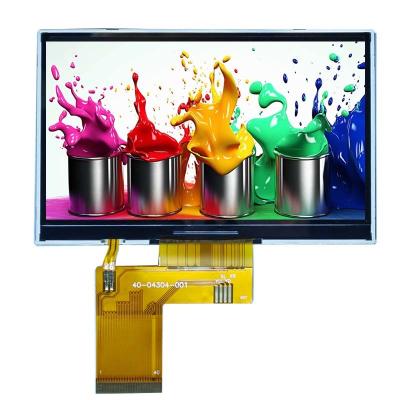 4.3 Inch LCD Monitor Display Wide Temperature TN LCD Module TFT