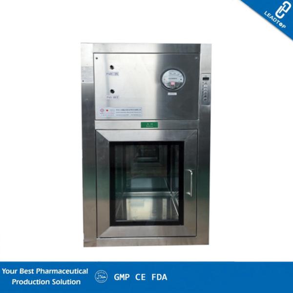Stainless Steel Static Type Laboratory Pass Box  / Pass Through Chamber