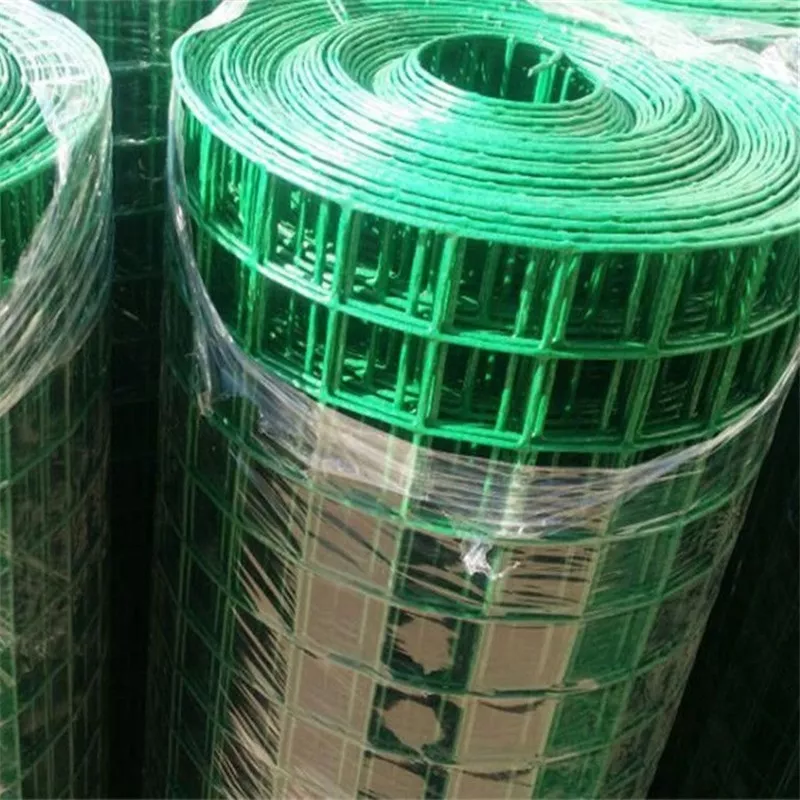 BWG12 5-50m Length Corrosion Resistant PVC Welded Wire Mesh for Rabbit Cages and Chicken Coops