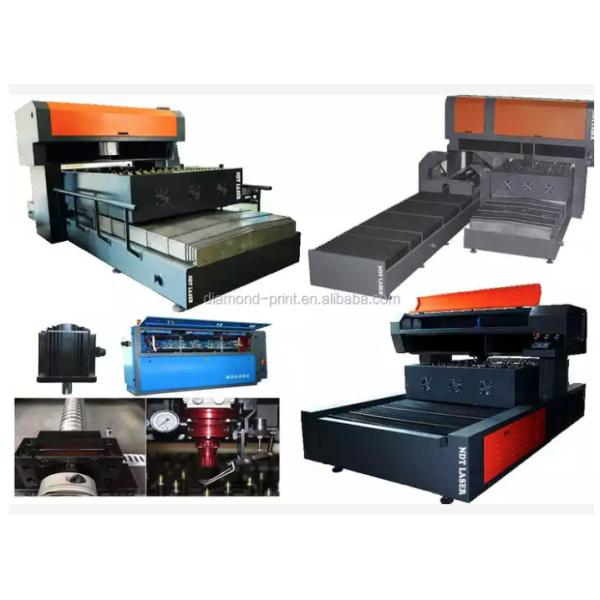 CO2 Die Board Laser Cutting Machine Water Cooling 400W / 600W / 1000W / 1500W