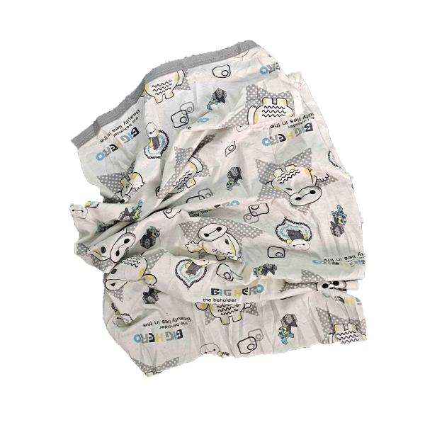Strong Oil Absorbency 100kg/Bale Mixed Cotton Rags