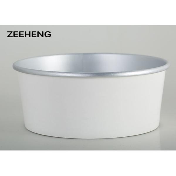 ZEEHENG Aluminum Foil White Paper Bowl Soup Cup Bowls