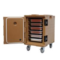 Eco Friendly Stackable Food Carrier Camping Hot Insulated Food Pan Carrier With Wheels