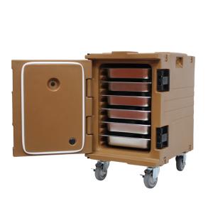 Eco Friendly Stackable Food Carrier Camping Hot Insulated Food Pan Carrier With
