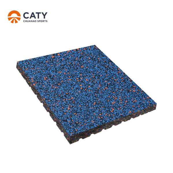 High Density Heavy Duty Fitness Rubber Flooring Comfortable Rubber Mat For Gymnasium