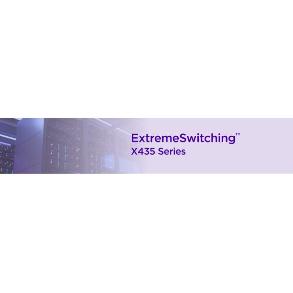 24P interruptor extremo X435 4S 68Gbps 50.6Mpps das redes X435 AVB