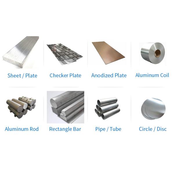 Rectangular 6060 6061 T6 Extruded Aluminum Alloy Bar 12m Length