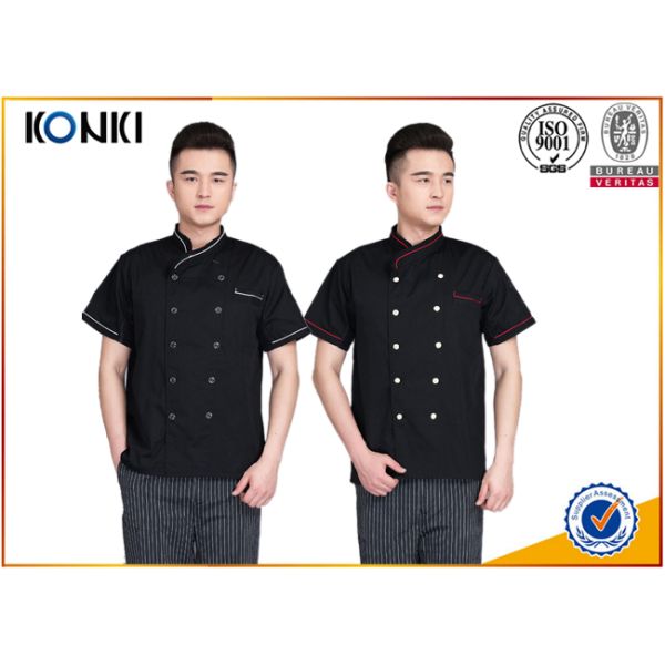 Professional Personalized Chef Cook Uniform / Top Chef Apparel  For Kitchen