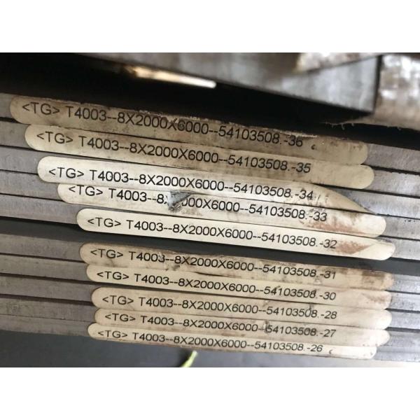 Unility Ferritic 3Cr12 Stainless Steel Sheet ASTM A240 UNS S41003 EN 1.4003