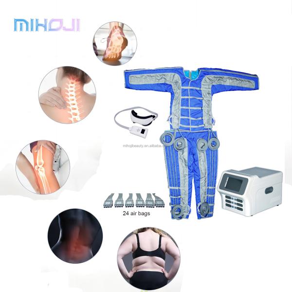 3 In 1 Pressotherapy Lymphatic Drainage Equipment For Body Slimming And Legs Massage