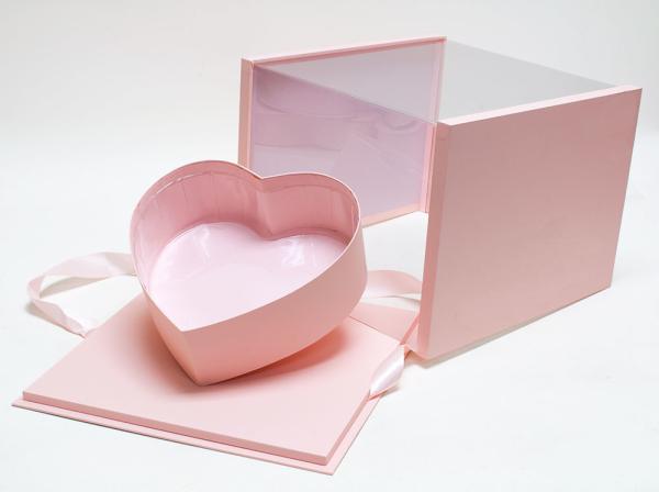 CE SGS Gloss Film Lamination CMYK Printing Acrylic Flower Box