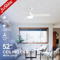 3 fan de plafond moderne à télécommande de réversible de vitesse des lames 3 pour la chambre à coucher
