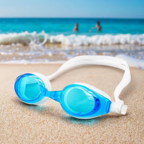 Customized Silicone Myopia Swimming Goggles No Leaking With 3D Ergonomic Seal