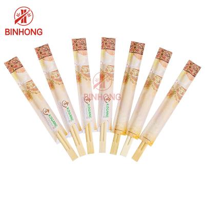 Moitié de la meilleure qualité de la catégorie 9 emballé en papier baguettes à cuire en bambou