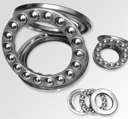 axial Single Row Miniature Thrust Ball Bearing ,  P0 P4 P5 P6 Ball Bearings