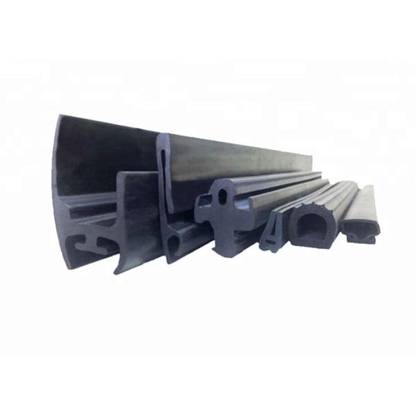 EPDM CR NBR Extrusion Weathertrip Gaskets For Glass Window , Door , Drawer