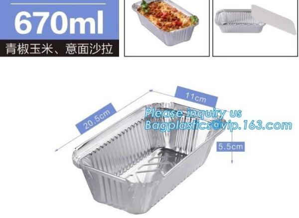 Free Sample, tin storage, Take Out Disposable Food Packaging Airline Foil Container, Compartment Takeaway Box