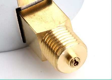 Покрытый никелем манометр нержавеющей стали