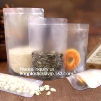 Position adaptée aux besoins du client favorable à l'environnement biodégradable d'Eco vers le haut de sachet à thé vide de vide de papier d'aluminium de poche pour le casse-croûte