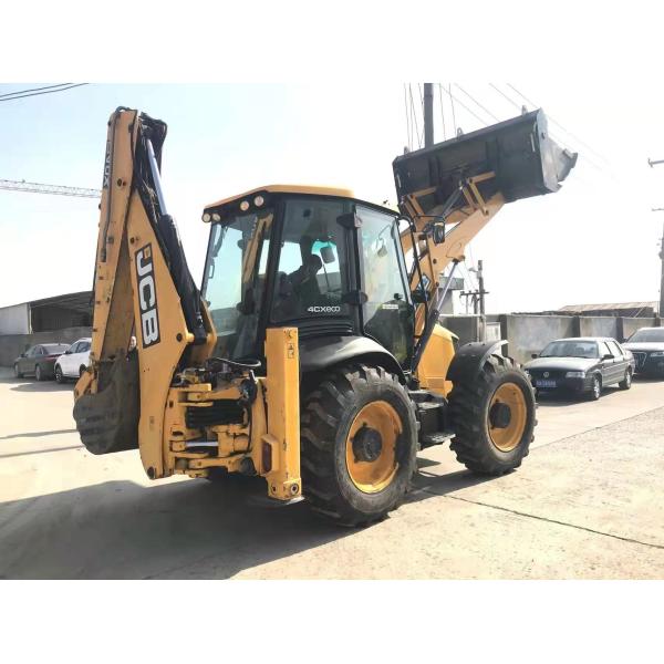 8TON Rated Load Used JCB 4CX Backhoe Loader with Low Working Hours and Good Condition