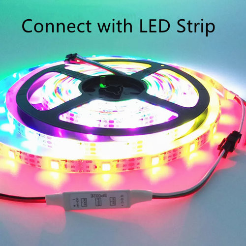 3 кнопки мини светодиодный ленточный контроллер беспроводный Rgb для WS2811 WS2812 DC5 до 12В