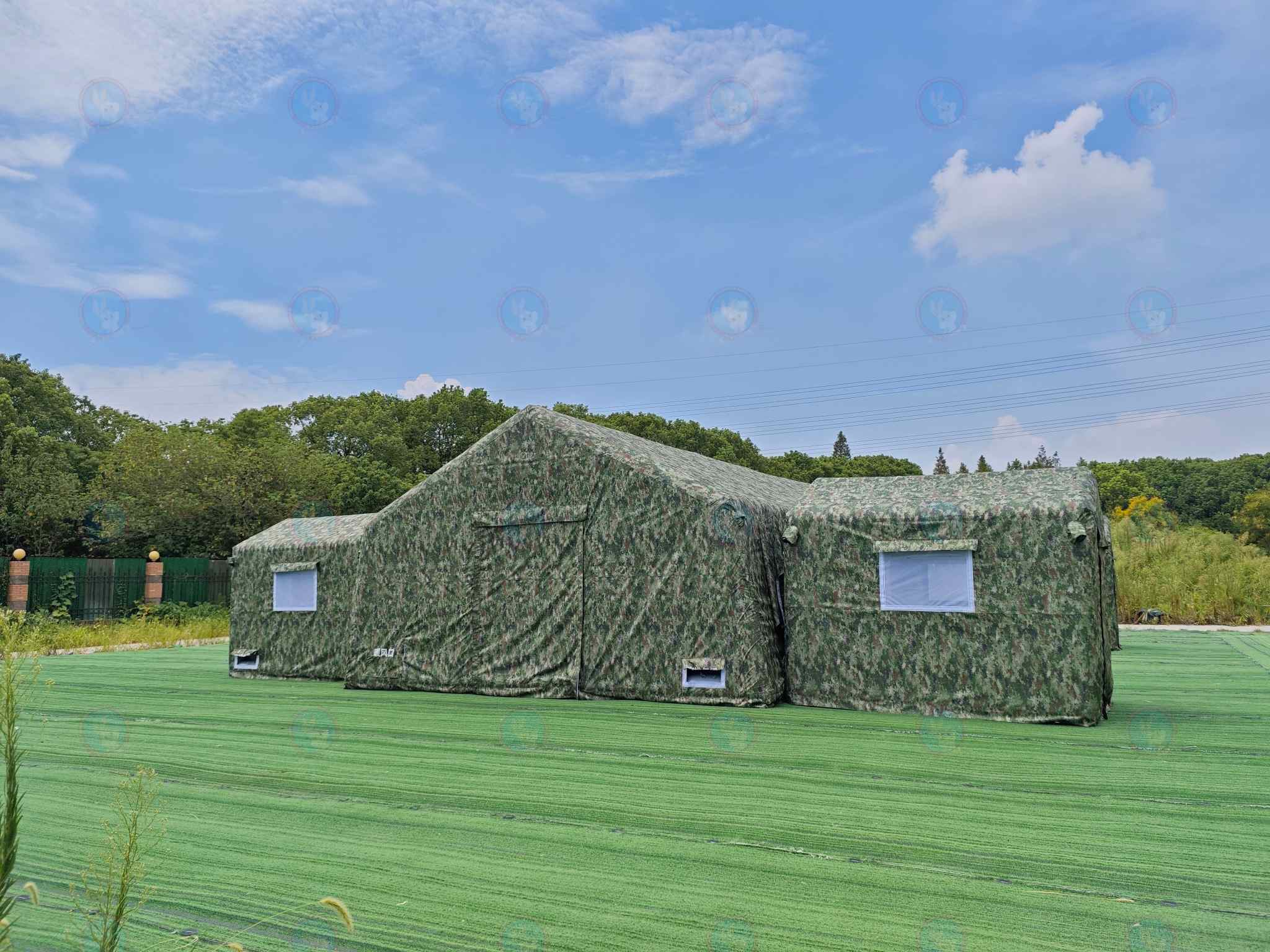 Inflatable Waterproof Tent Portable Outdoor Medical Rescue Storage Shelter Custom Camouflage Combo Tent Emergency Use