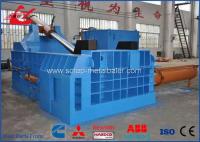 Heavy Duty Scrap Metal Baler Hydraulic Car Bodies Baling Press 90kW Motor Power