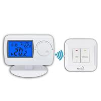 Riseem 230V blanc ABS numérique RF programmeable chambre thermostat sans fil Pour les chaudières à gaz
