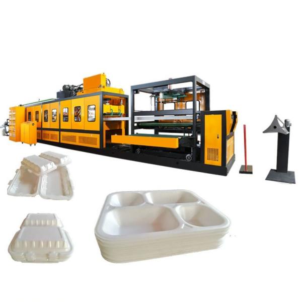 thermoforming machine for making disposable plates ps foam sheet lunch box