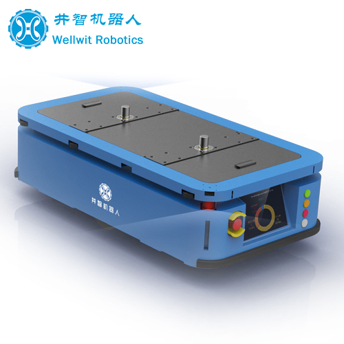 Wellwit Customized Lidar Slam Agv Automatic Towing Cart for Industry