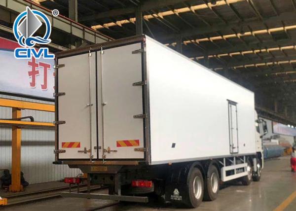 New Sinotruk Howo 4x2 5 Ton Light Cargo Van Box Truck  6 wheeler 5 8 10 tons cargo truck