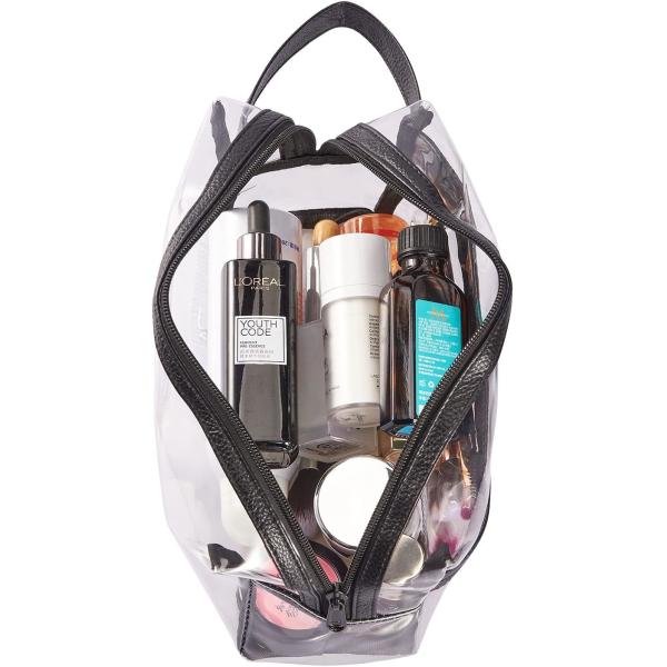 Protective Storage Clear Waterproof Toiletry Bags Cosmetic Bag Shockproof