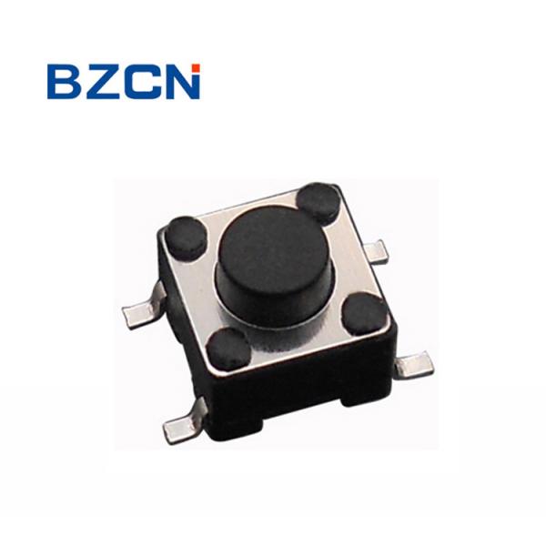 SMD Terminal Type Low Profile Tactile Switch , Surface Mount Push Button