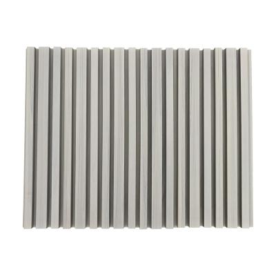 Fire Resistance Co Extruded External WPC Wall Cladding UV Coating Surface Treatment