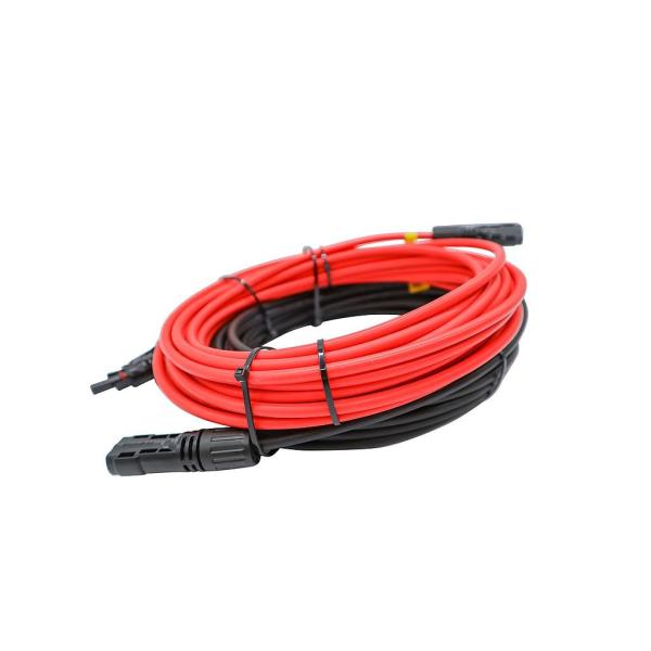 Cable de extensão de painel solar de chapa de cobre para desempenho de temperatura de 105 °C