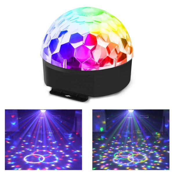 RGBWYP 1500lm Mini Led Stage Lights Festival Decoration Laser Magic Ball