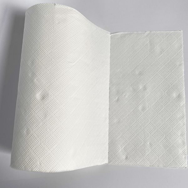 100% Bamboo Pulp Soft Absorbent Multifunctional Eco Friendly Custom Embossing 2/3 Ply Kitchen Paper Towel Roll
