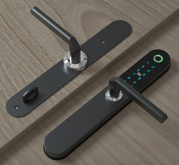Замок Wifi отпечатка пальцев безопасностью TT Smartlife умный с кнопочной панелью
