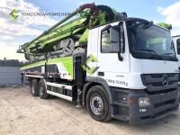 Em 2019 caminhão concreto usado Remanufactured do crescimento de Zoomlion 49 medidores instalados